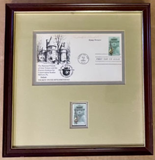 Smokey Stamp Grey Towers Envelope - Day 1 issue